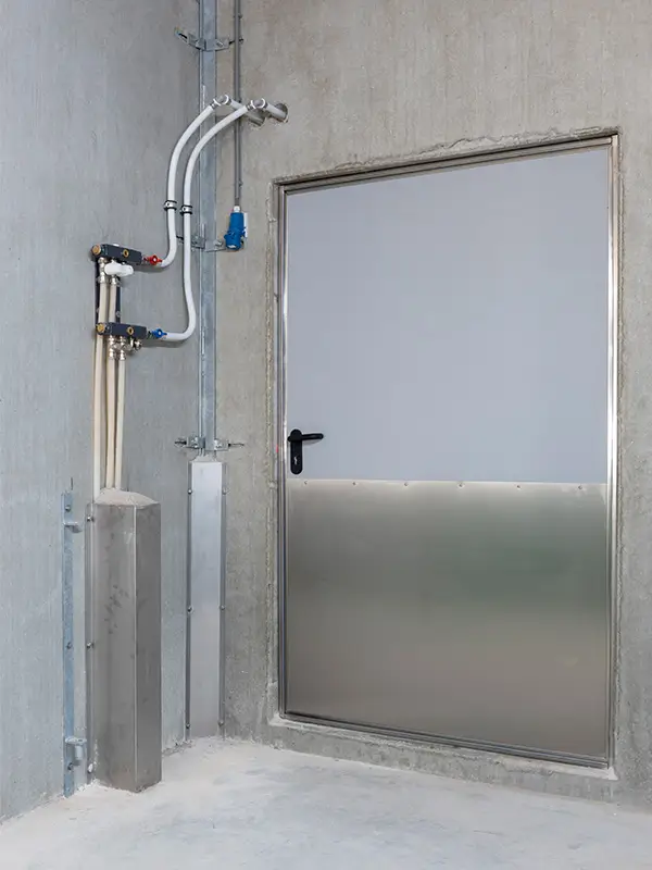 Agridoor deur grijs RVS