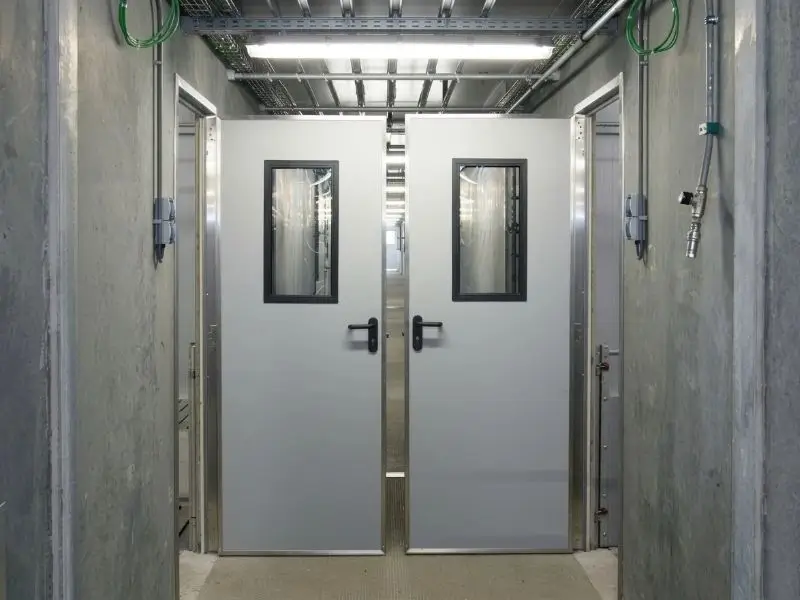 Agridoor staldeur met plexiglas