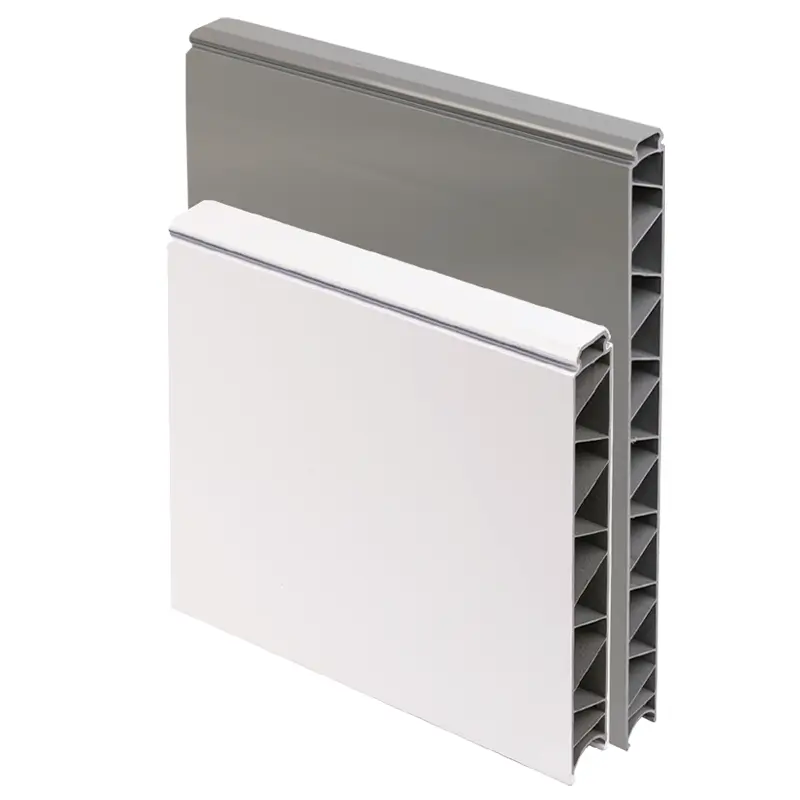 Bouwplast-plus kunststof panelen grijs en wit