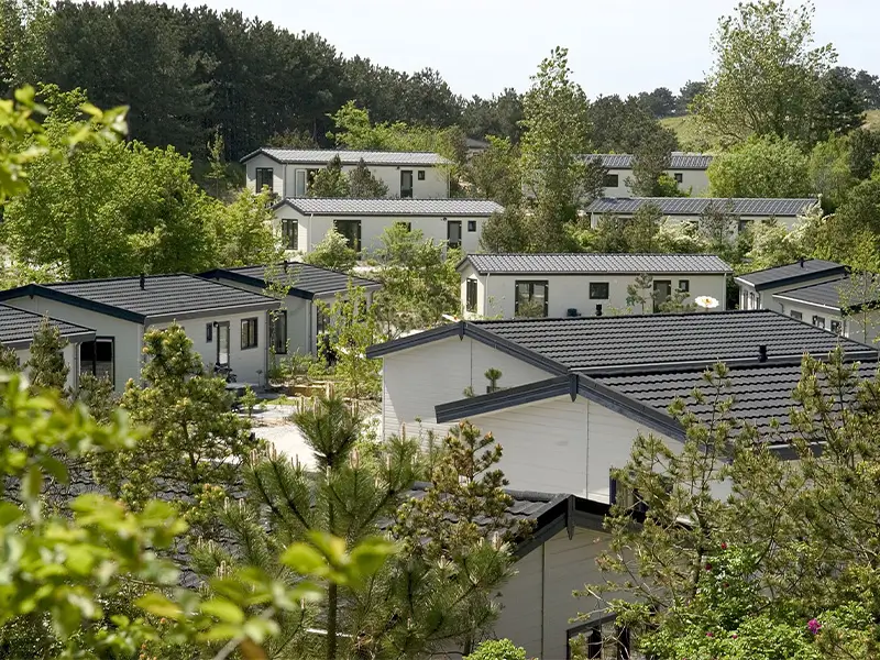 Metrotile Bond stalen dakpannen chalet