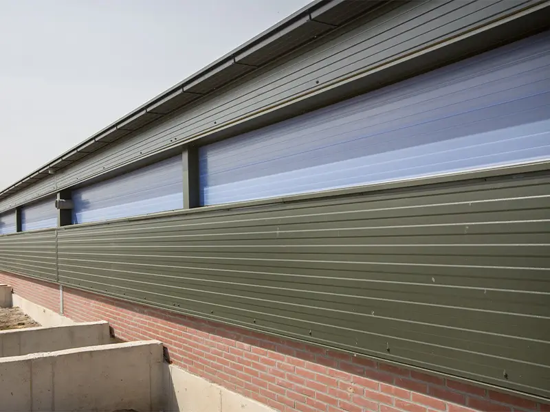 Bouwplast kunststof transparante panelen lichtstraat