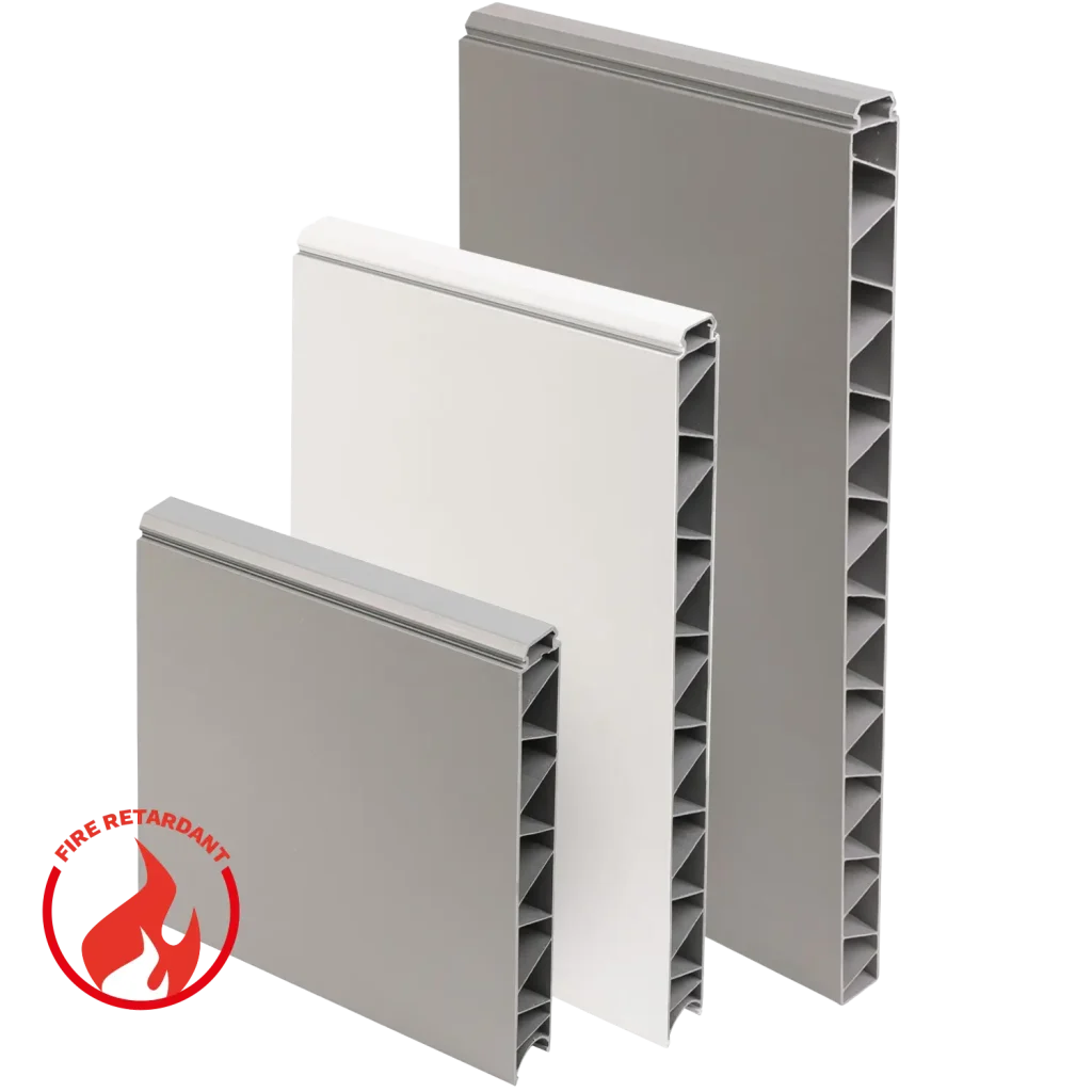 Bouwplast plus FR brandvertragende panelen